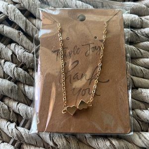 Gold tone heat bracelet